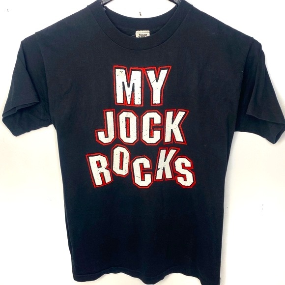 Vintage Shirts Vintage Espn Tommy Boy Records Jock Rocks Double